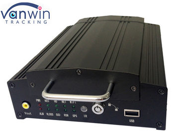 4-kanałowy / 8-kanałowy mobilny rejestrator pojazdu, bezprzewodowa karta SD 3G H.264 DVR Sterowanie PTZ
