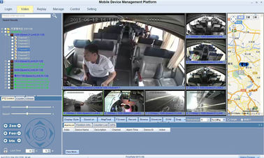 CCTV 8CH Rejestrator samochodowy MDVR do samochodowej kamery samochodowej HDD do przechowywania