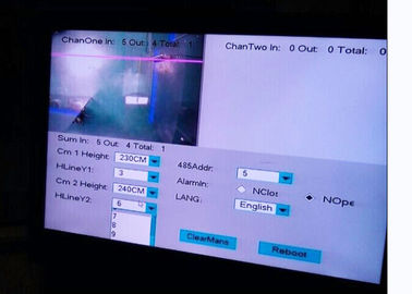 Wodoodporna czarna HD Car DVR Lock Access Ochrona 8 kanałów wideo