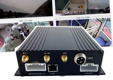 Autobus szkolny H.264 HD Samochód DVR Video Recorder Podwójna karta SD Wifi AHD MDVR