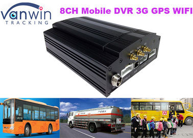 Samochód 3G HDD CCTV 8-kanałowy mobilny DVR full D1 Cyfrowy rejestrator wideo