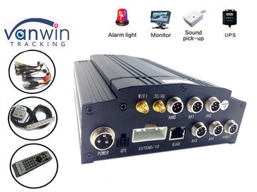 AHD 1080P HDD 4-kanałowy mobilny monitoring kamer monitorujących DVR