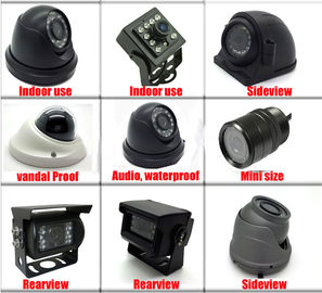 2TB Dysk twardy 720P System kamer bezpieczeństwa samochodowego NVR 4-kanałowy 8-kanałowy Opcjonalnie dla taksówki