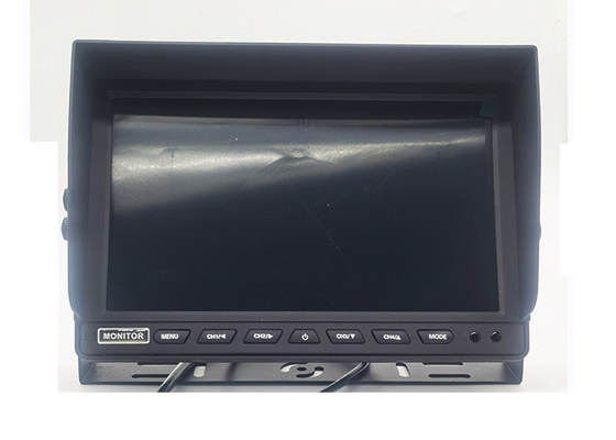 4-kanałowy monitor samochodowy Heavy Duty DVR AHD TFT z podzielonym ekranem dla ciężarówki Van Bus