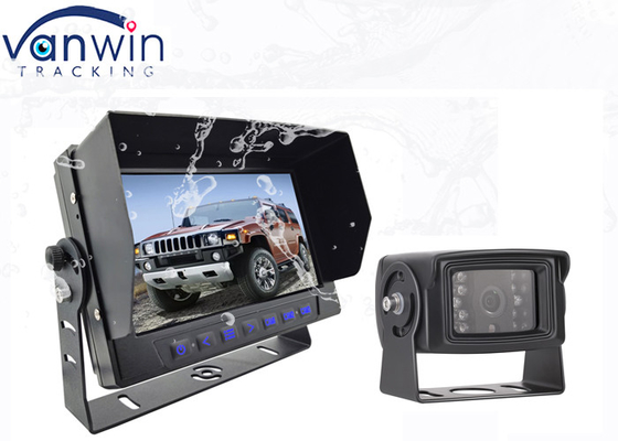 7-calowe, wodoodporne monitory AHD z certyfikatem IP69 montowane w pojazdach z 3-kanałowymi wejściami wideo