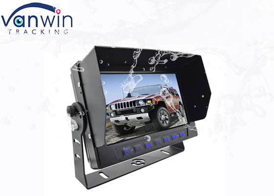 Wodoodporny monitor samochodowy IP69 z 3-kanałowymi wejściami wideo 7 cali