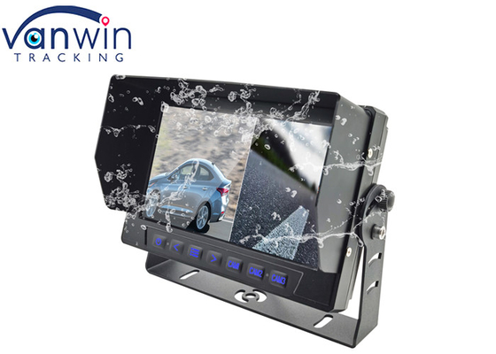 AHD Two Split Wodoodporny monitor samochodowy 1080P z IP69K7 Cal