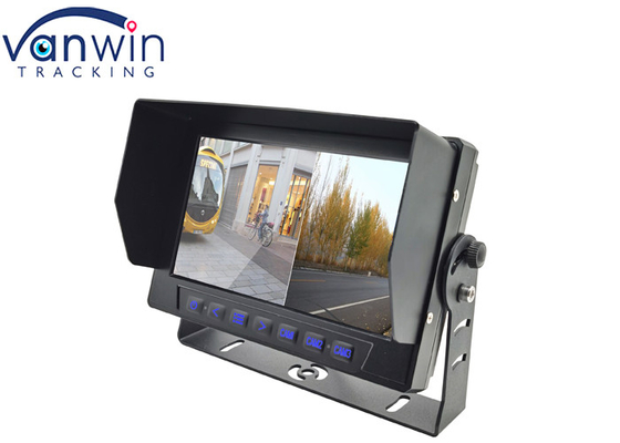 AHD Two Split Wodoodporny monitor samochodowy 1080P z IP69K7 Cal