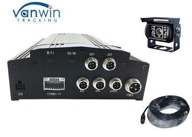 Zestaw samochodowy H.264 z mobilnym systemem dvr 4-kanałowy system kamer samochodowych z 3g Wifi z GPS