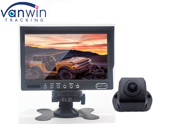 7-calowy monitor pojazdu na desce rozdzielczej Cyfrowy TFT LCD 2 Wejście wideo dla kamery Mdvr