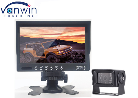 7-calowy monitor pojazdu na desce rozdzielczej Cyfrowy TFT LCD 2 Wejście wideo dla kamery Mdvr