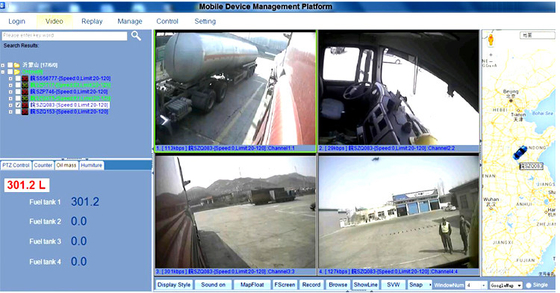 IP67 Kondensator ciężarówki, czujnik poziomu paliwa, czujnik oleju, DVR