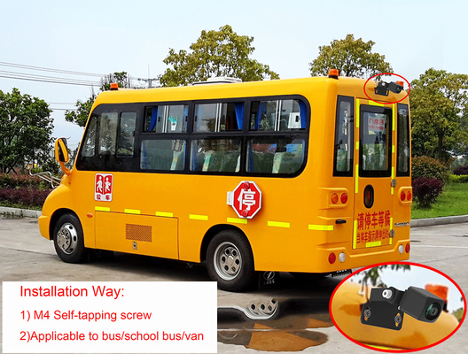 Kamera AHD z widokiem z przodu / z tyłu HD 1080P do samochodów ciężarowych / autobusów / furgonetek