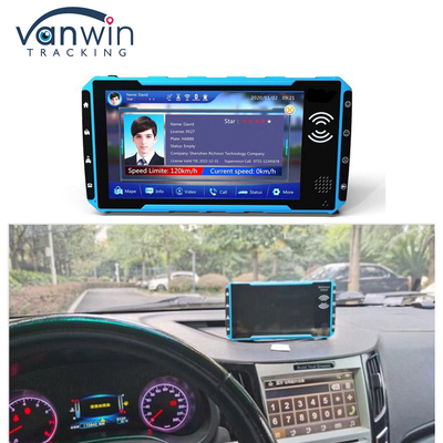 4 kanały 1080P 7&quot; Monitor dotykowy Mobilny DVR Karty SD Z 4G GPS WiFi