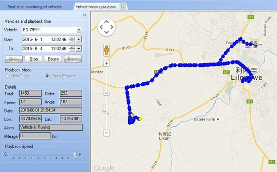 Dostosowanie 2g 4g GPS Tracker Urządzenie śledzące pojazdy samochodowe z Sdk i Api