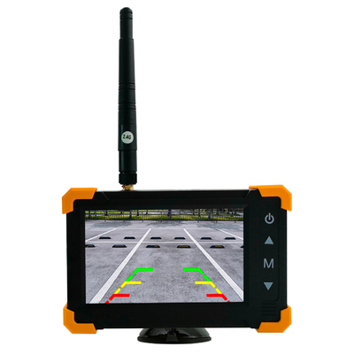 2.4G 5 Inch Wireless Monitor Camera Trailer Mini Car LCD Meter Monitor Kit, Wbudowana bateria