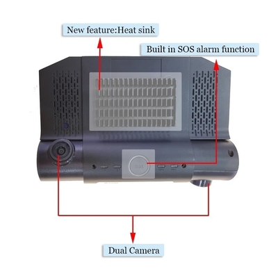 4G wifi 1080p TF card dash camcorder z GPS 2ch ahd mdvr kamera 1080p dla pojazdów