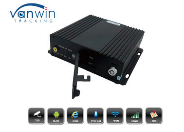 4-kanałowy mobilny rejestrator wideo SD z 4 kamerami Mini, WIFI Auto Download