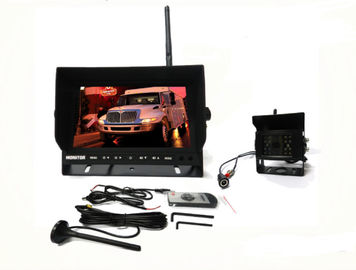 Bezprzewodowy monitor samochodowy HD TFT, bezprzewodowy zestaw kamery cofania 24V do samochodów ciężarowych