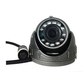NTSC / PAL CCD 600TVL 1080P AHD samochodowa kamera kopułkowa ze światłem gwiazdowym