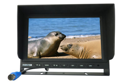Solidny 4CH 1080P LCD Quad Car Video Monitor DVR 12 ~ 24V z 4 kanałowymi wejściami HD