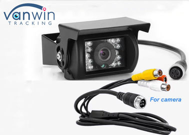Wodoszczelna kamera cofania 4pin HD do ciężarówki / autobusu / furgonetki z 18 szt. IR IR Wodoodporna kamera cofania 4pin HD do ciężarówki