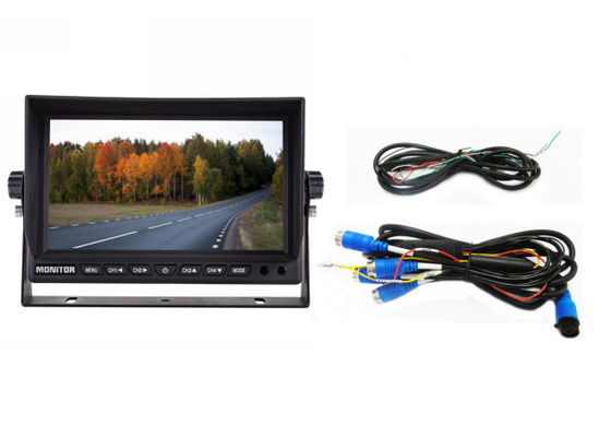 Quad Image 9W MDVR 300cd / m2 Car Display Monitor Ekran IPS