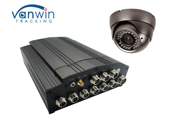 4-kanałowy 1080P RS232 Pojazd CCTV DVR Dysk twardy SSD MDVR GPS 4G