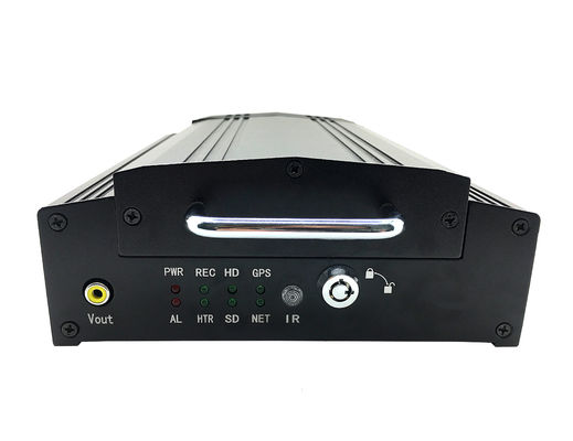 4-kanałowy 1080P RS232 Pojazd CCTV DVR Dysk twardy SSD MDVR GPS 4G