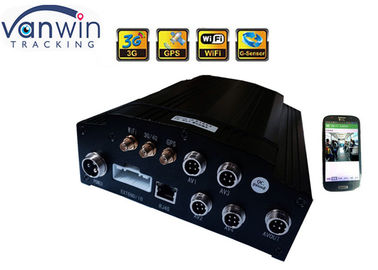 4-kanałowy bus people Counter WIFI Car DVR Video Recorder SD Card Drive Hybrid Storage