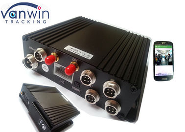 3G Car SD Digital Video Recorder Camera Alarm / 4-kanałowy HDD MDVR