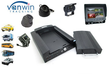 4G Mobile AHD Recorder 1080P / 720P Samochód DVR Black Box GPS z kamerą 4CH