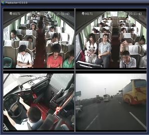 Car Video CCTV Mobile DVR Bus People Counter / Bus Passenger Counter System
