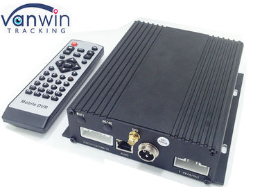720P 4-kanałowy system zabezpieczenia wideo Full HD Rejestrator mobilny z portem RJ45 Lan