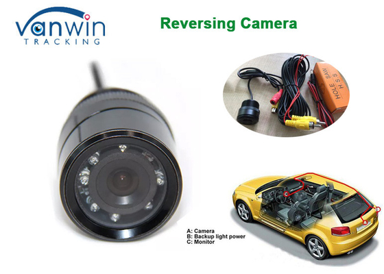 HD 720P 1080P Ukryte kamery samochodowe 12V Mini kopia zapasowa kamera cofania z lampką nocną na podczerwień
