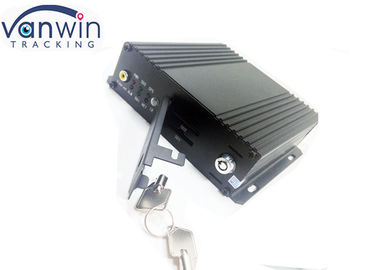 Rejestrator samochodowy HD Black Box, 4-kanałowy rejestrator samochodowy SD z GPS do zarządzania flotą