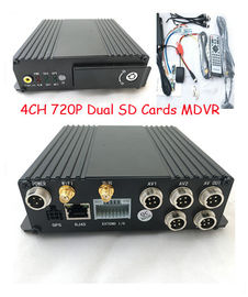 4CH 720P Mini SD Card Pojazd mobilny DVR z GPS 3G 4G Wifi