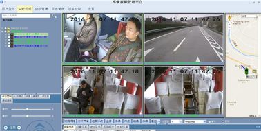 RS232 720P Samochód DVR HDD 3G CCTV Nadzoru kamery DVR przewodowy system