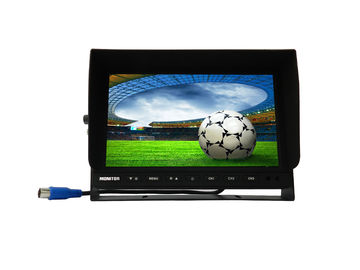 9-calowa kamera HD LCD Monitor z 3-kanałowymi wejściami AV do użytku komercyjnego / samochodowego