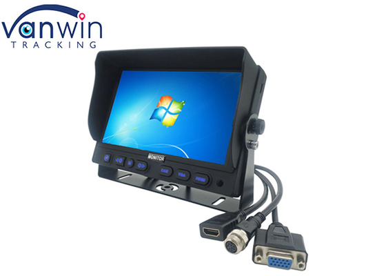 Cyfrowy monitor samochodowy 3 w 1 VGA HDMI 9 cali do wyświetlania wideo HD