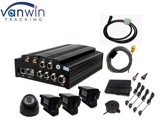 4G bezprzewodowy GPS czujnik paliwa betonowy mixer mixer monitoring floty HDD mobilny DVR