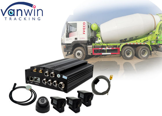 4G bezprzewodowy GPS czujnik paliwa betonowy mixer mixer monitoring floty HDD mobilny DVR