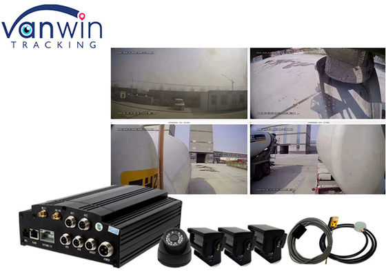 4G bezprzewodowy GPS czujnik paliwa betonowy mixer mixer monitoring floty HDD mobilny DVR