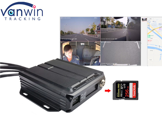 1080P HD 4ch SD Card mobilny HD DVR z 4G GPS