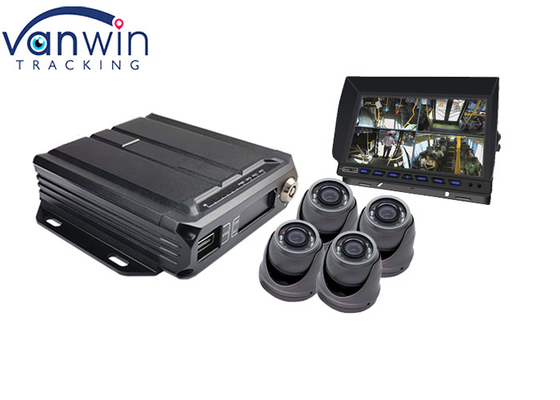 1080P AHD 4ch 3g 4g GPS Karta SD DVR mobilny dla taksówek