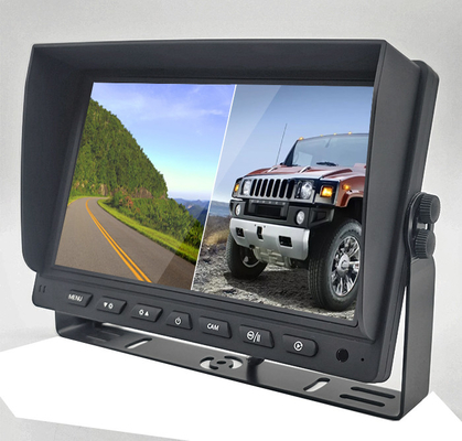7-calowy 9-calowy 10-calowy 2-częściowy monitor samochodowy AHD do 2-kanałowego nagrywania wideo