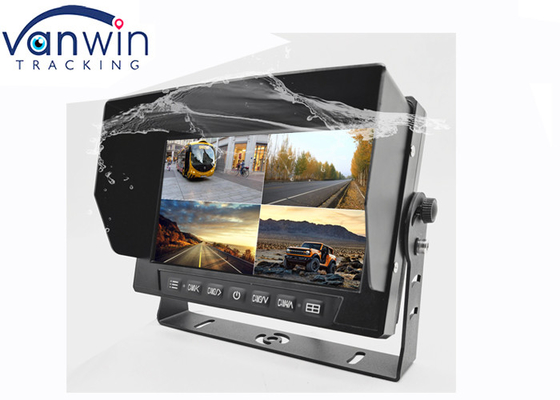 Wyświetlacz monitora samochodowego AHD Quad Waterproof TFT z IP69 7 cali