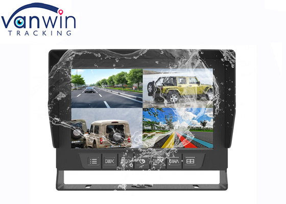 Wyświetlacz monitora samochodowego AHD Quad Waterproof TFT z IP69 7 cali