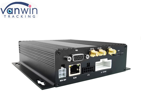 1080P AHD Dual SD bezpieczeństwo mobilny dvr 4Ch GPS 3g 4g Wi-Fi dla floty autobusów