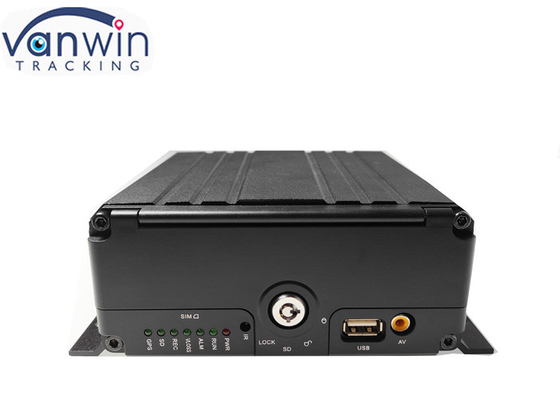4ch 4G GPS WIFI H.265 HDD mobilny rejestrator samochodowy dvr dla zarządzania flotą pojazdów